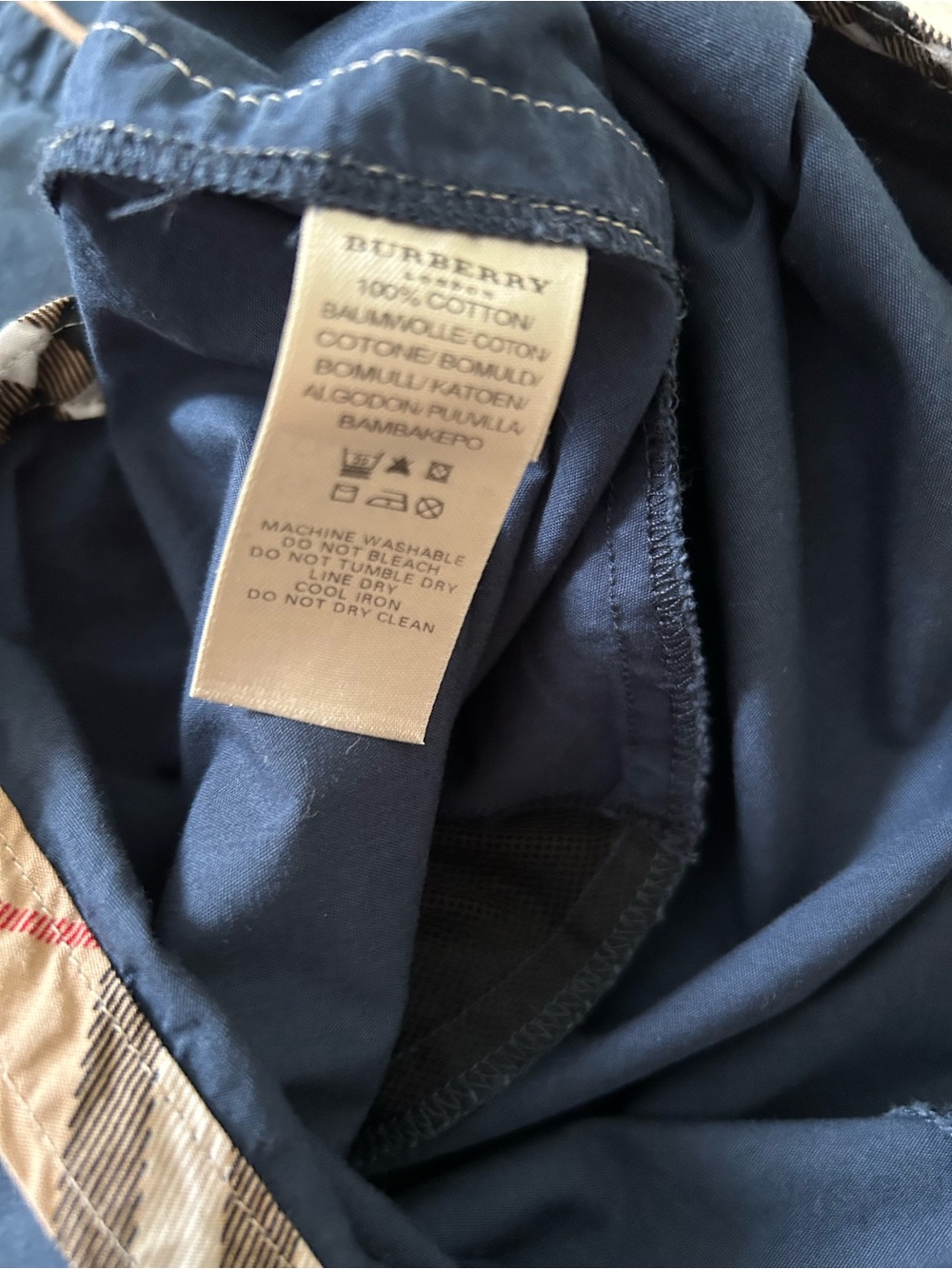 BURBERRY LONDON NOVA CHECK SWIM/BOARD SHORTS SIZE XL - Picture 6 of 7